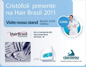 Cristófoli presente na Hair Brasil 2011