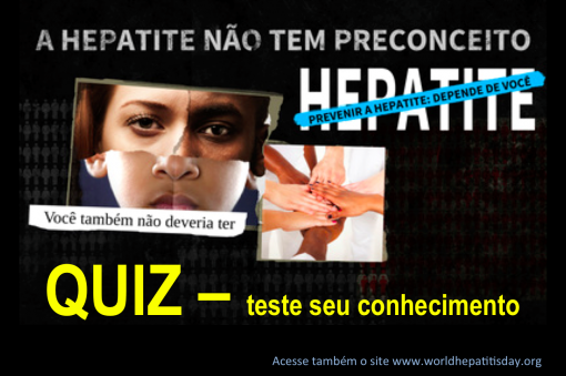 Hepatite - Teste seu conhecimento no QUIZ