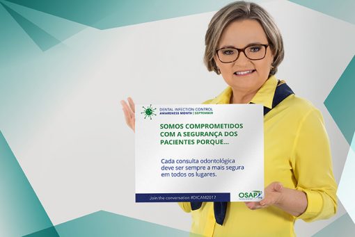 Mês da consciência sobre o Controle de Infecção em Odontologia