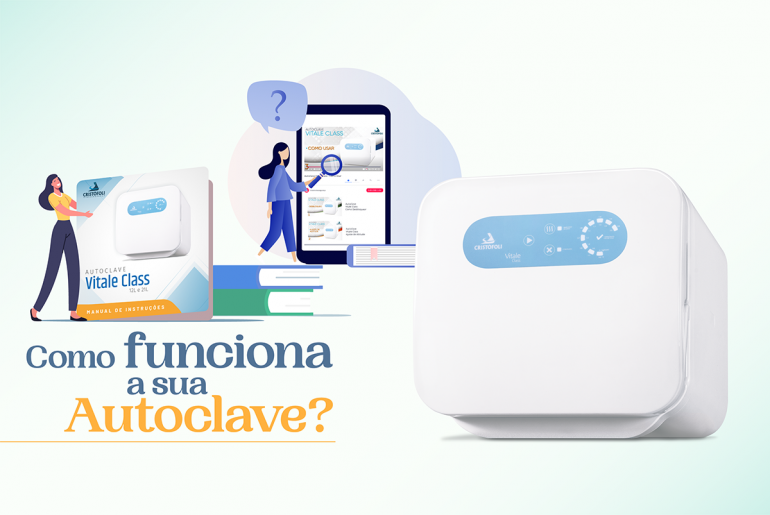 Como funciona a sua autoclave?