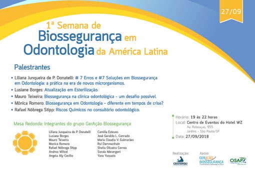 Biossegurança em Odontologia da America Latina em São Paulo