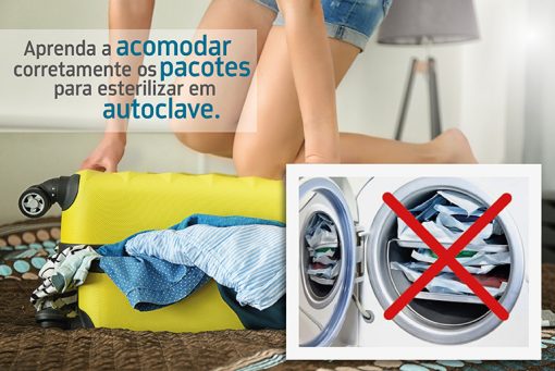 Acomodar Pacotes para esterilizar