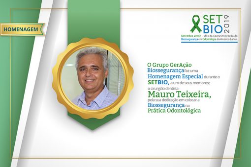 Destaque Biossegurança em Odontologia 2019 Homenagem Mauro Teixeira