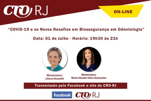 CRO-RJ Convida: "COVID-19