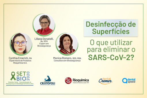 Desinfecção de Superfícies: O que utilizar para eliminar o SARS-CoV-2