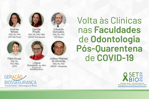 SETBIO -2020 COVID-19 Volta às Clinicas nas Faculdades de Odontologia