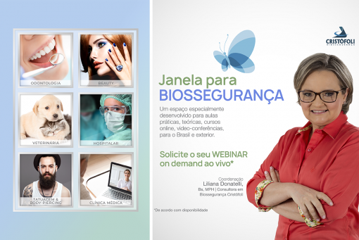 webinar on demand janela para biossegurança