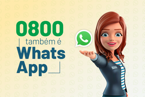 0800 também é WhatsApp - Central de atendimento Cristófoli