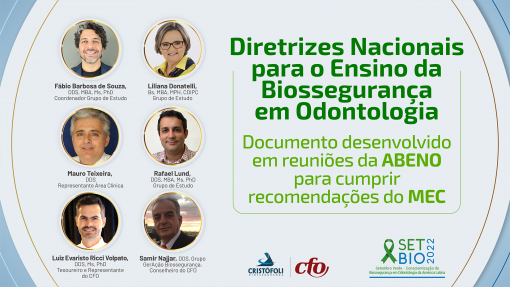 SETBIO 2022 - Diretrizes Nacionais para o Ensino da Biossegurança em Odontologia
