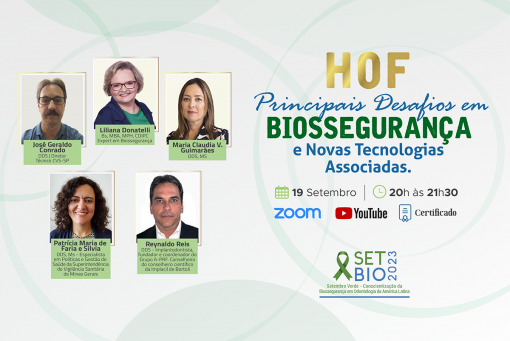 SETBIO 2023HOF Principais desafios em Biossegurança