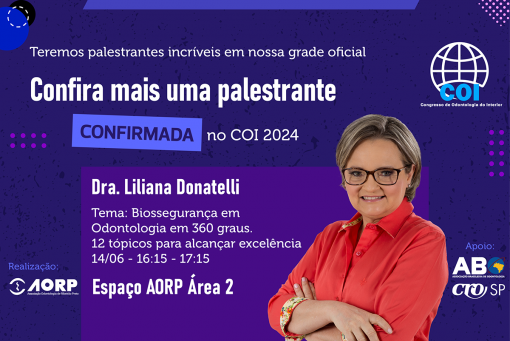 COI - Congresso Odontológico do Interior Ribeirão Preto - Palestra Biossegurança
