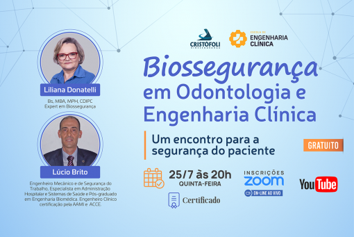 Biossegurança em Odontologia e Engenharia Clínica um encontro para a segurança do paciente