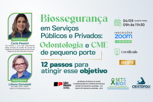 04/09 SETBIO 2024 - Biossegurança em Serviços Públicos e Privados