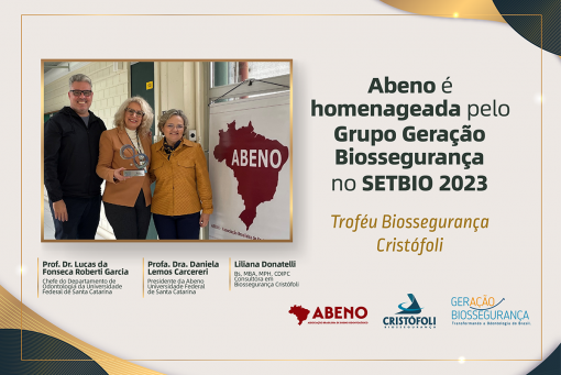 Homenagem ABENO SETBIO 2023