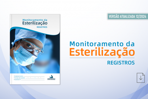Registros do Monitoramento da Esterilização em autoclaves para imprimir - Nova versão