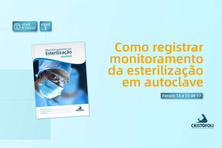 Como registrar o teste biológico da sua autoclave. É o terceiro vídeo da Nova Série do Passo a Passo do Monitoramento da Esterilização. Saiba mais neste Post.