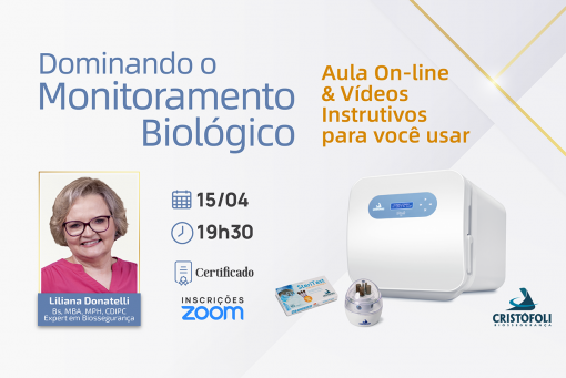 Dominando o Monitoramento Biológico: Aula On-line & Vídeos Instrutivos para você usar. Saiba como participar