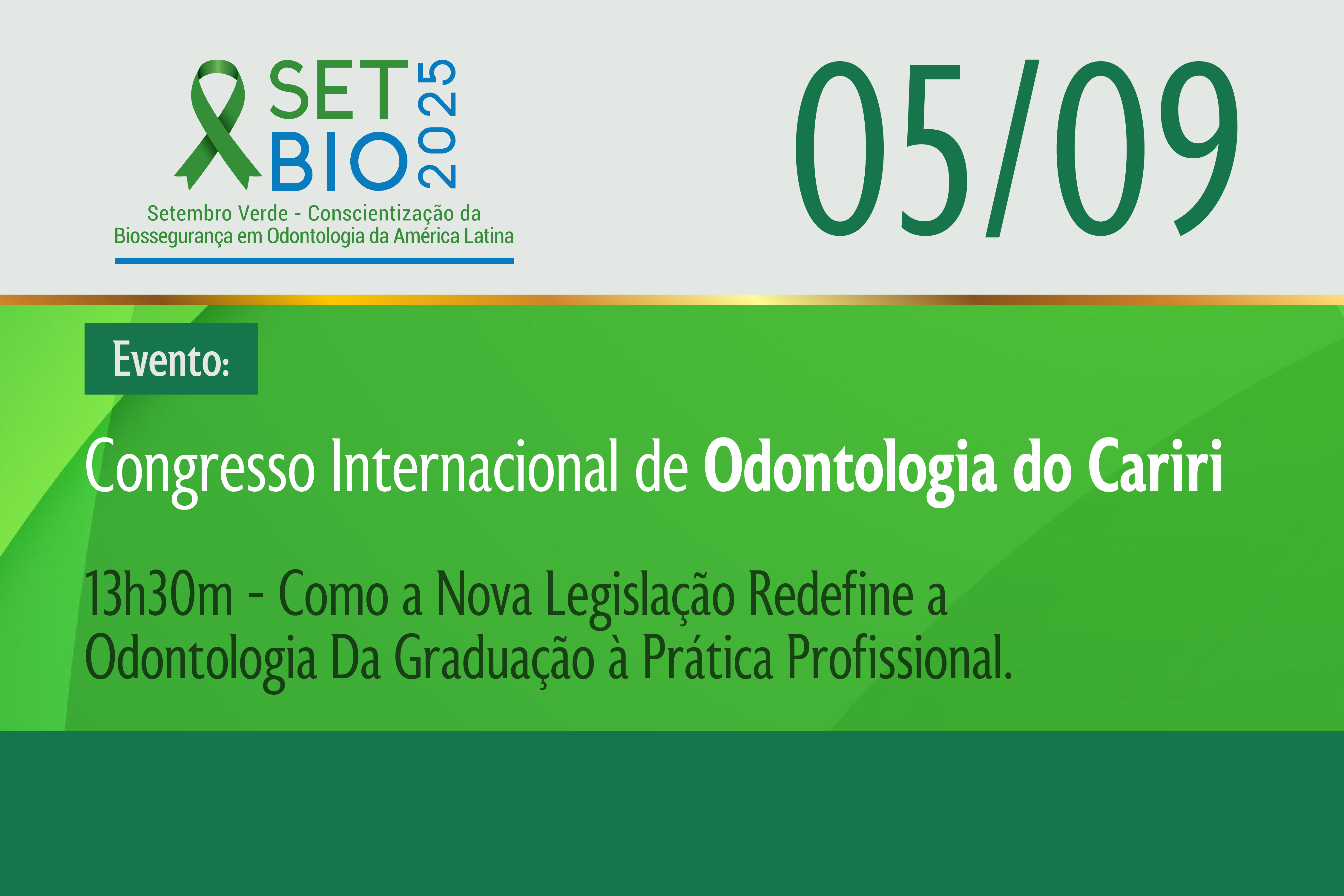 Congresso Internacional de Odontologia do Cariri
